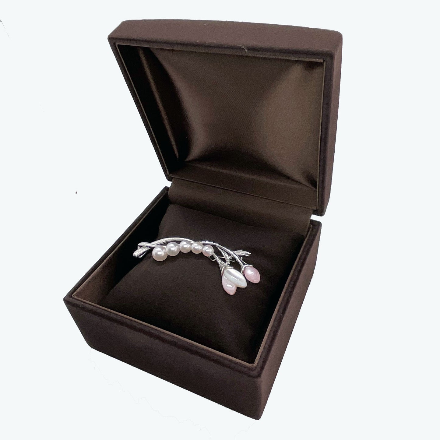 SV あこや真珠 ブローチ 5-7mm