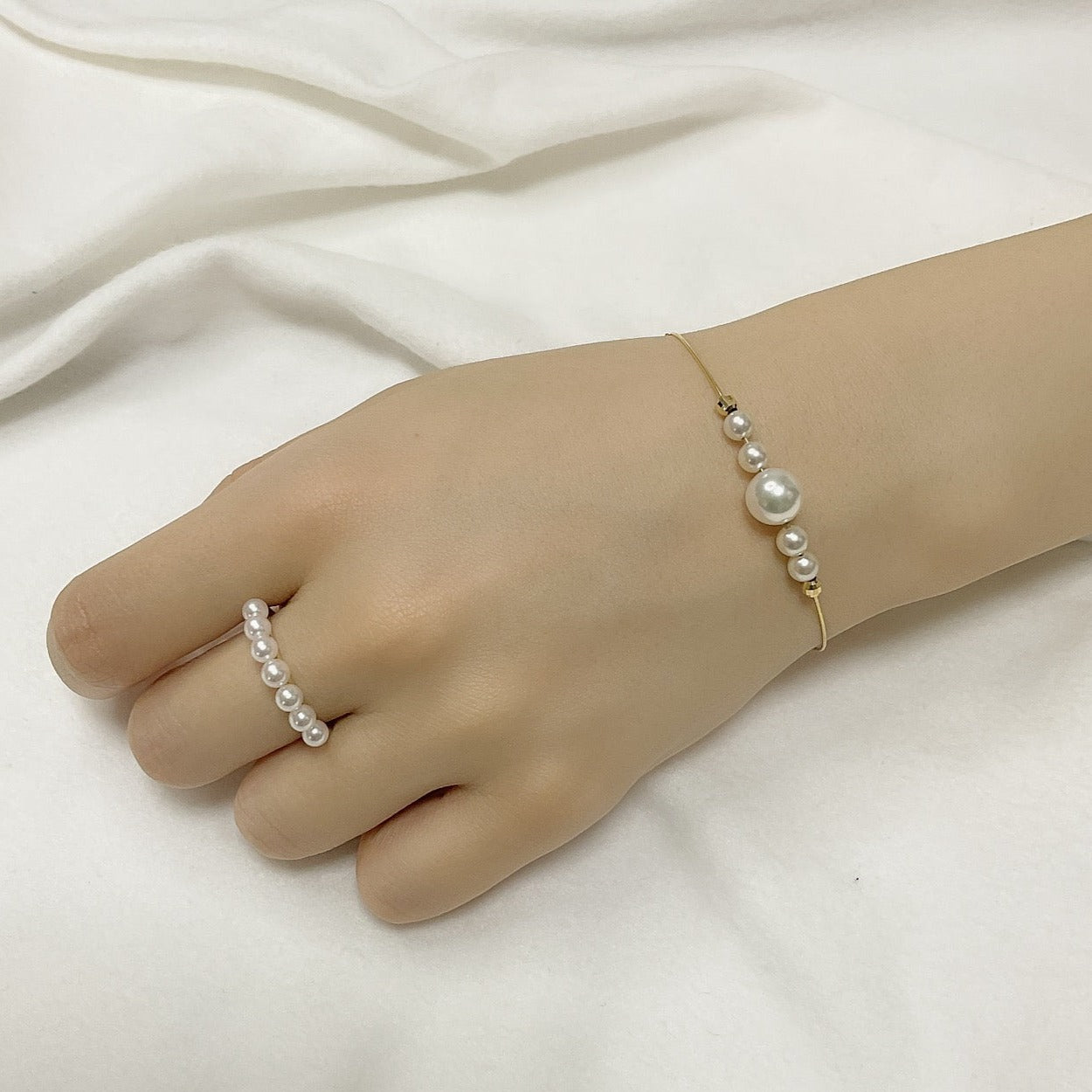 otonaきゅんパール　♡　あこや真珠ブレスレット